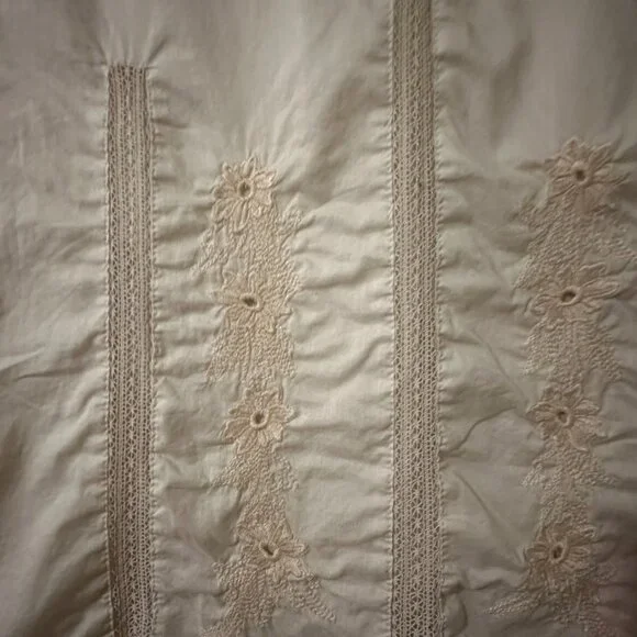 J.Crew Embroidered Cotton Blouse – Size 2 - Picture 14 of 16